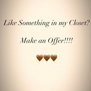 All reasonable offers will be accepted!!